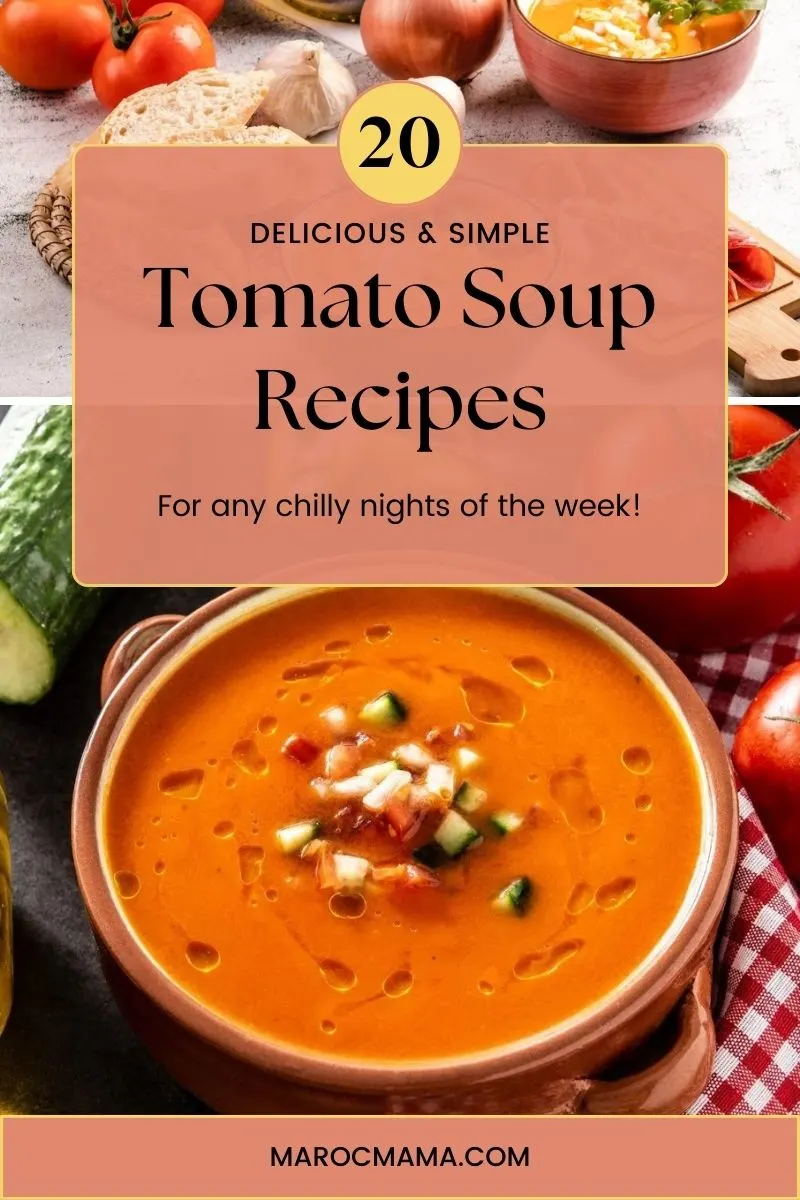 Tomato Soup Recipes Pinterest Pins