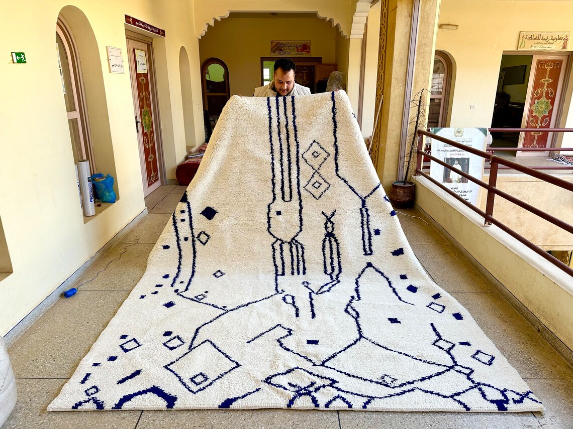 Beni Ourain Abstract Rug