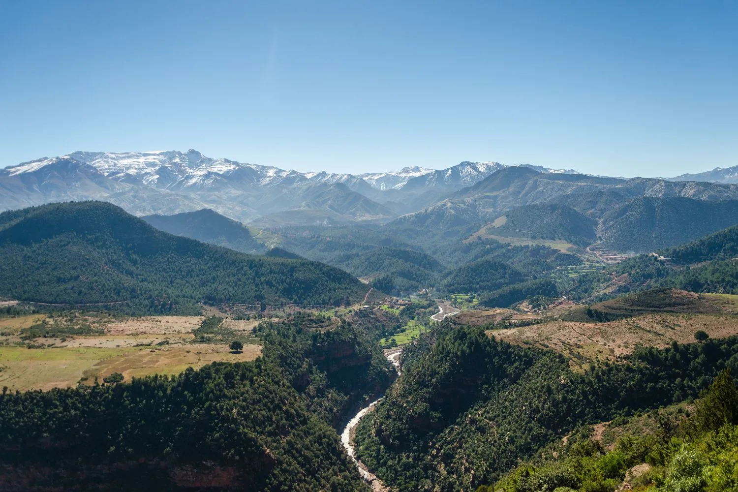 Atlas Mountains in Morocco, North Africa