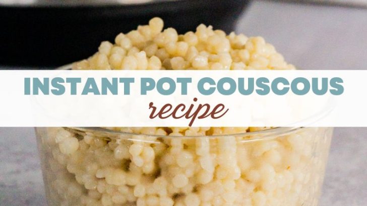 Instant Pot Couscous Recipe