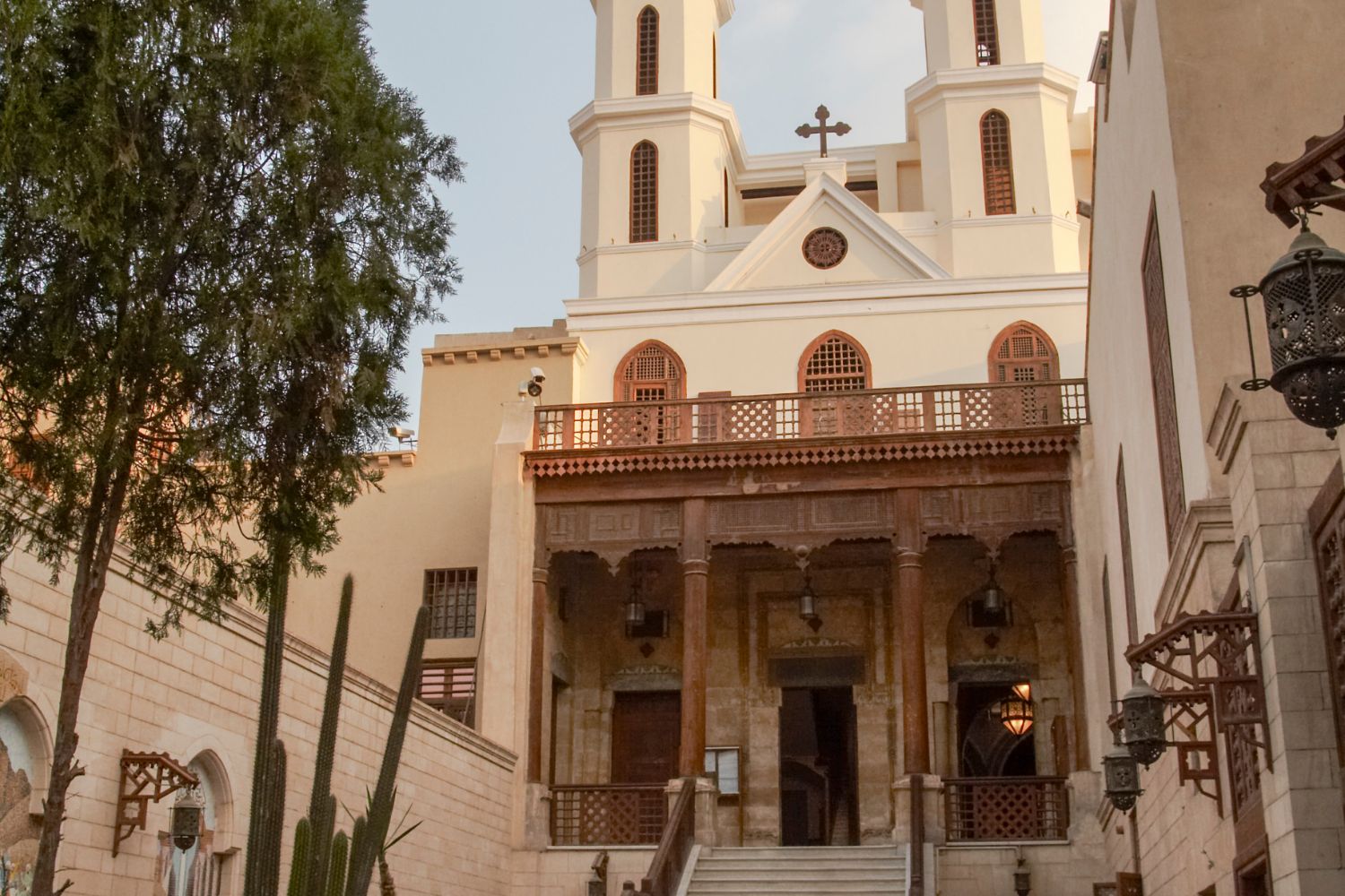 Hanging Church in the Coptic Quarter Cairo, Egypt