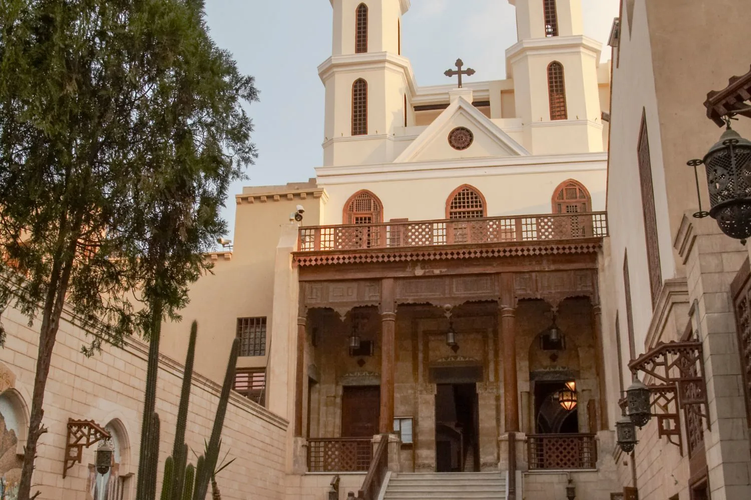 Hanging Church in the Coptic Quarter Cairo, Egypt