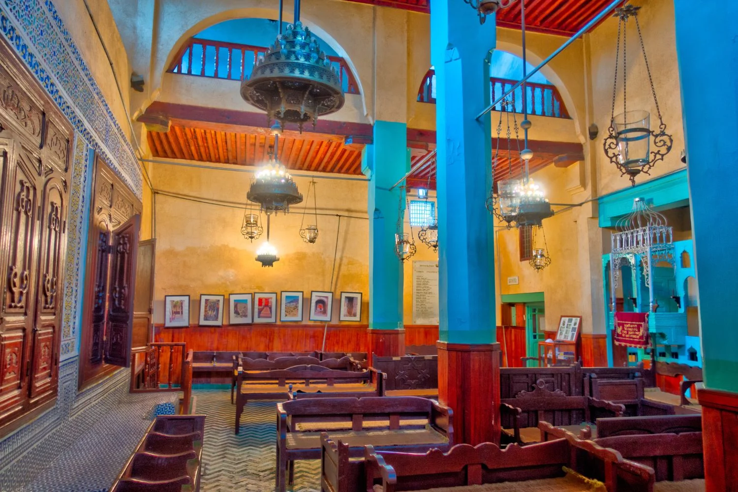 Ibn Danan Synagogue, Fez Morocco