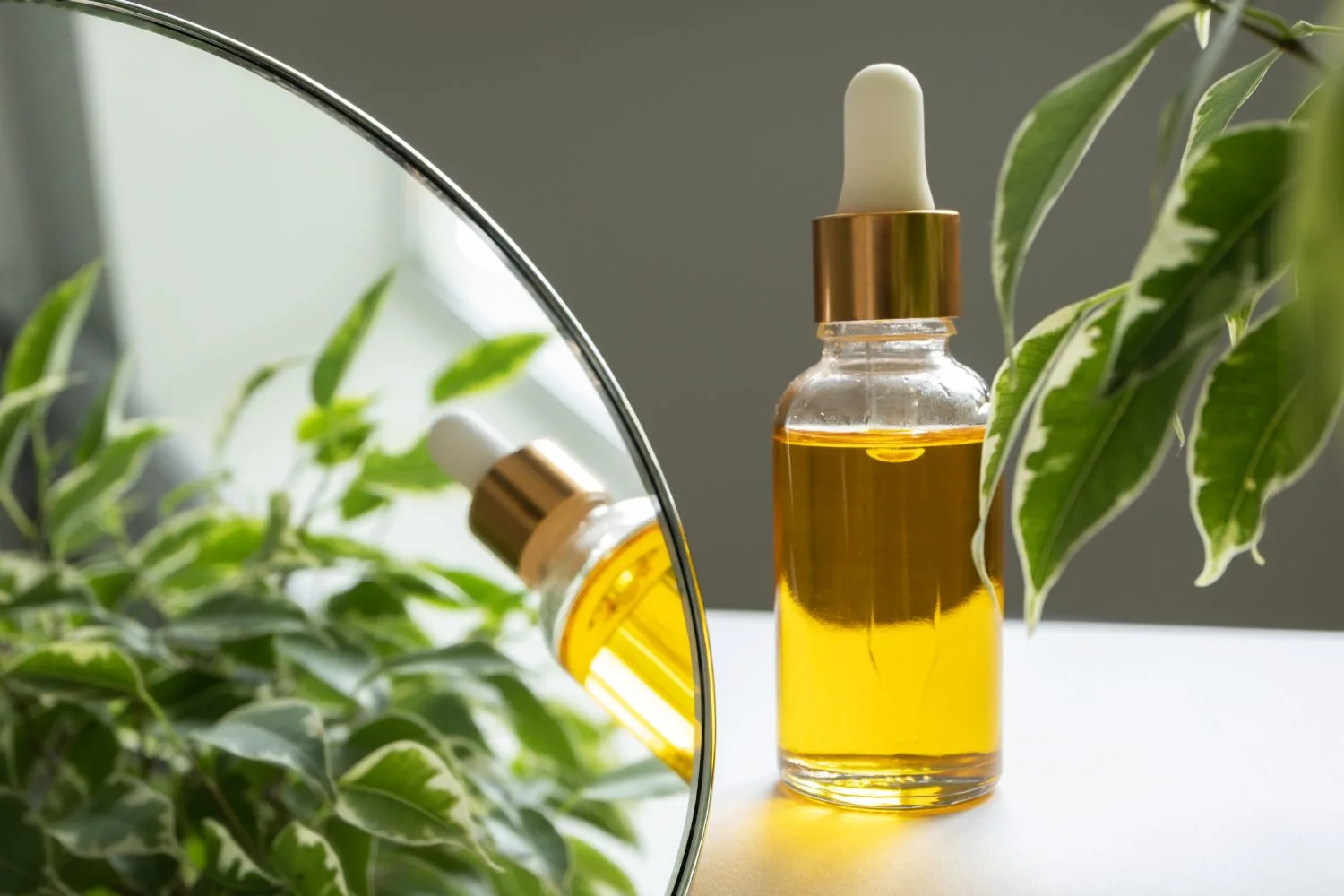 Prickly pear oil in a bottle