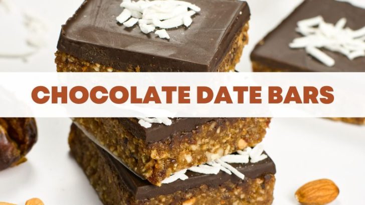 Chocolate date bars