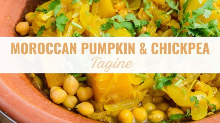 Moroccan Pumpkin and Chickpea Tagine