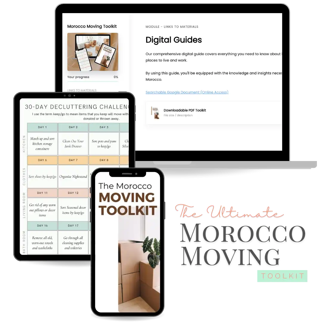 The Morocco Moving Toolkit Powered by ThriveCart